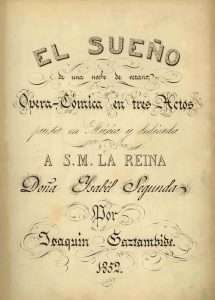 Teatro Lírico – partituras orquestales